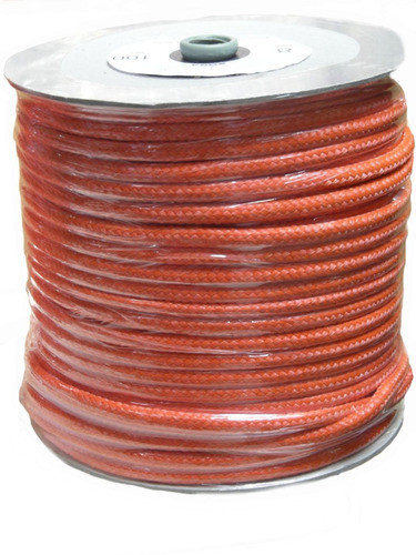 Soga De Polipropileno Trenzada 6 Mm X 100 Mts Naranja 0