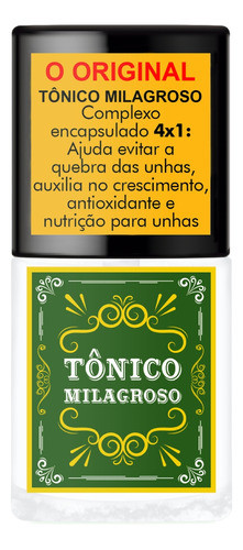Base Tônico Milagroso 4x1 Sos Top Beauty 7ml 0