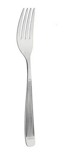 Tenedor Mesa Fidenza Acero Inoxidable Rayado X3 0