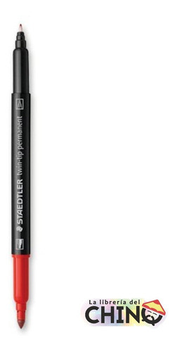 Marcadores Doble Punta Twin Tip Permanente Staedtler X18 1