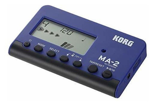 Korg Ma2 Metrónomo Compacto Color Azul 0