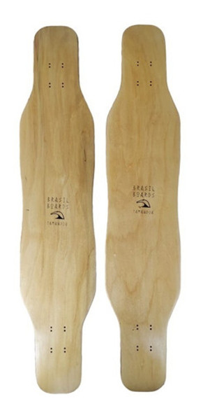 Shape Brasil Boards 46 Natural Marfim - Skate Longboard 1