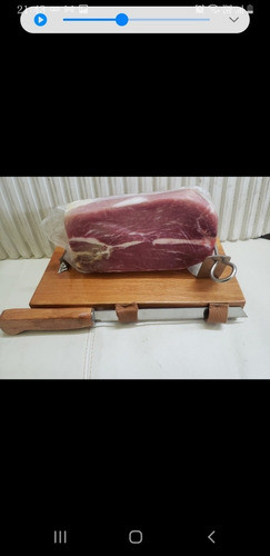 Regalo Empresa Jamon Crudo+ Jamonera+cuchillo 0