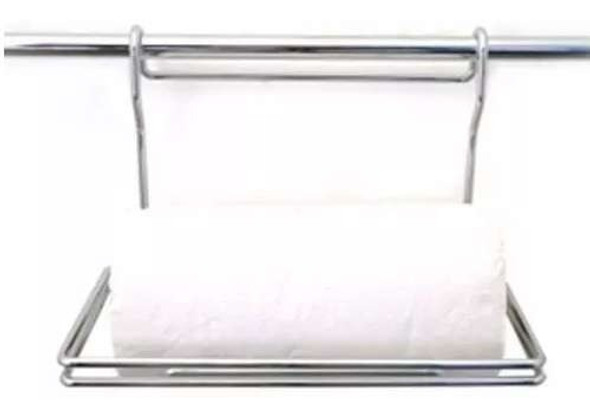 Porta Rollo Simple Para Barral Cocina Colgar 0