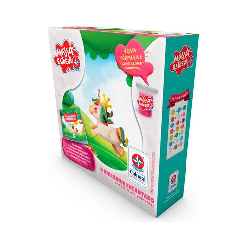 Massa Estrela - Livro O Unicórnio Encantado - Estrela 0