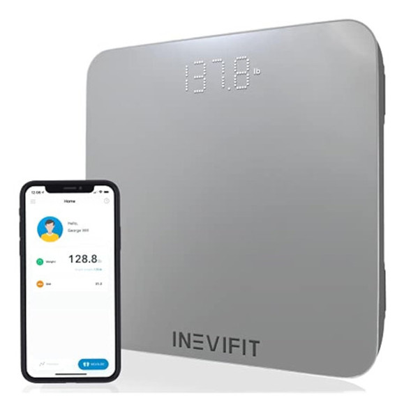 Inevifit Báscula De Baño Inteligente, Báscula 0