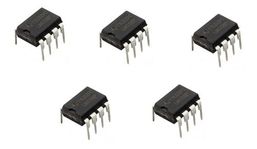 Lm358 Lm358p Lm 358 P Amplificador Dip8 - Pack X 5 Unidades 0