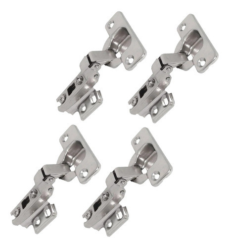 Pack Bisagras Cierre Suave Mueble 35mm Codo 9 Caja X 4 0