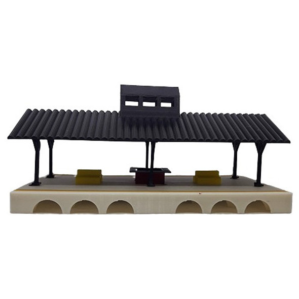 Maqueta Anden, Escala H0, Impresion 3d 0