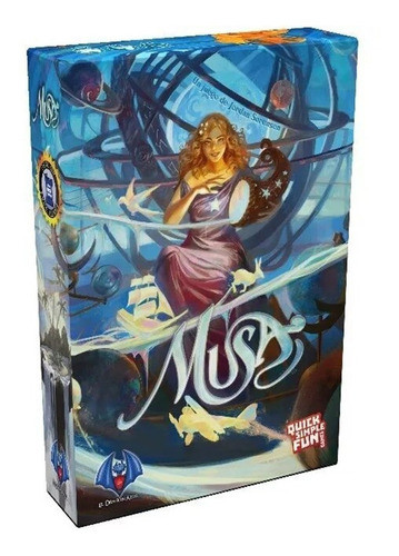 Musa Juego De Mesa Cartas Familiar Original Dragon Azul 0