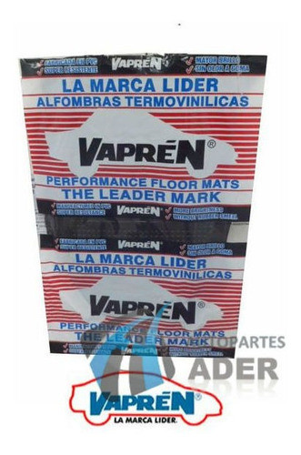 Cubre Alfombras Vapren Habitaculo Palio 2004 A 2016 Fase 2 1