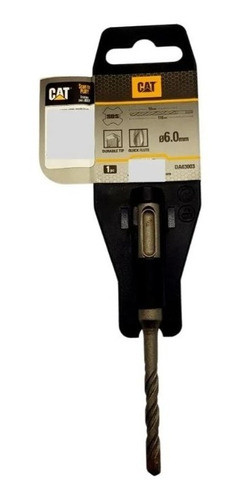 Broca Mecha Sds Plus - Cat Da03003 - 6mm - Largo 110 Mm 0