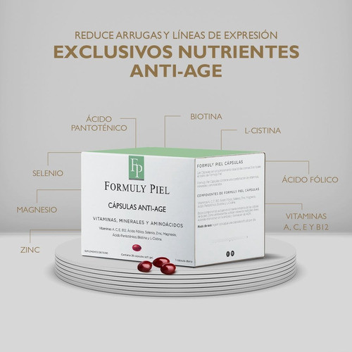 Kit Tratamiento Facial Día/noche Anti Arrugas -formuly Piel 1