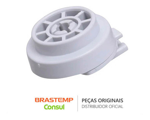 Roldana / Rodinha Do Cesto Lavalouças Brastemp Ble20a Novo 1