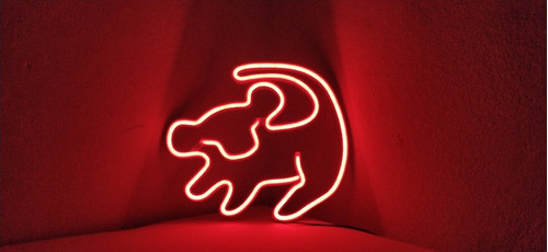 Rey Leon Neon Led 0
