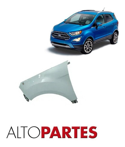 Guardabarro Ford Ecosport Kinetic 2012 A 2019 Izquierdo 0