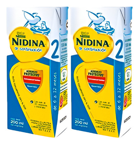 Nidina 2 Advanced Protectus Leche Maternizada 48u X 200ml 0