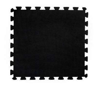 Tatame Eva Preto Conjunto Com 10 Unidades 50cm X 50cm X 3cm 1