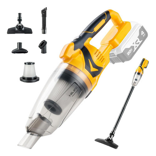 Aspiradora De Mano Inalámbrica Hilipe Para Batería Dewalt De 0