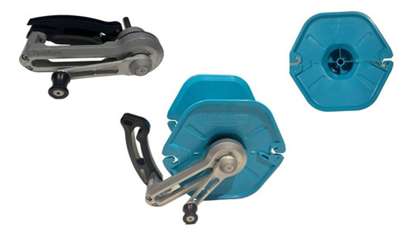 Kit 6 Carreteles 4:1 + Manija Junta Carretel Aluminio 0