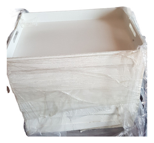 Bandeja Desayuno Fibrofácil Por Pack 8 Ud Pintada A Mano. 0