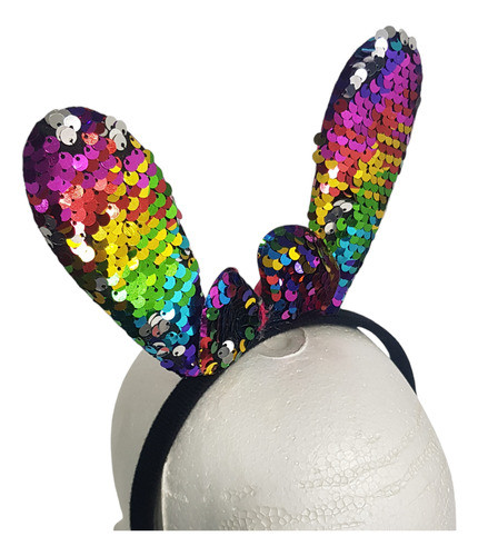 Vincha Coneja Lentejuelas Multi X 24-cotillón-primavera-2027 0