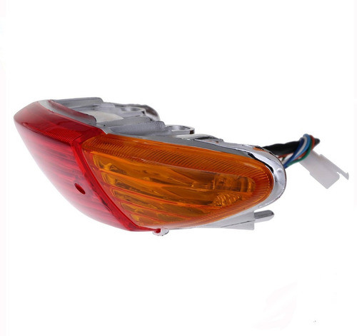 Faro Trasero Completo Rojo Ambar Wave 2006 2013 0