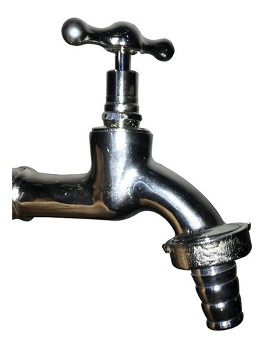 Canilla De 1/2 Cromada Para Manguera 0