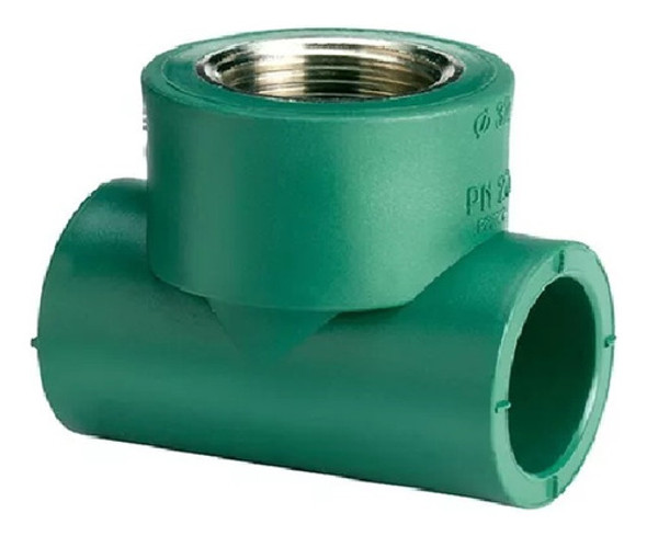 Tee Fusion 25mm Rosca Hembra 3/4 0 Tee Fusion 25mm Rosca Hembra 3/4 0