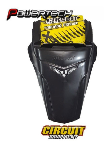 Guardabarro Trasero Honda Tornado Xr 250 Negro Circuit Equip 1