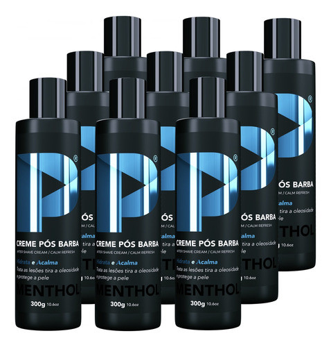 Creme Pós Barba Play Barber 300g Menthol Refresca Cx 9 Unida 0