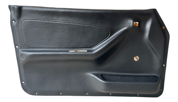 Panel Tapizado Puerta Peugeot 504 Pick Up Negro Juego  (2) 1 Panel Tapizado Puerta Peugeot 504 Pick Up Negro Juego  (2) 1