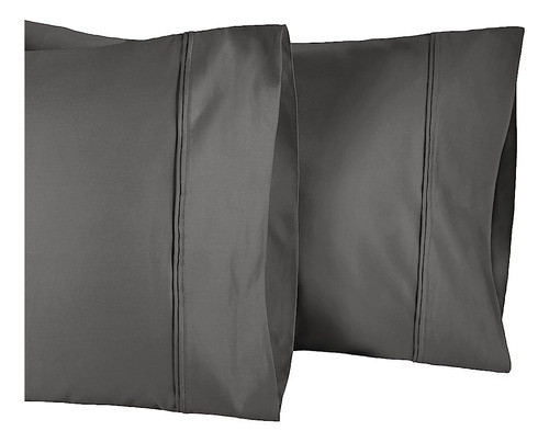 King Pillowcases 1200-hilo Suave De Algodón Peinado De Fibra 1