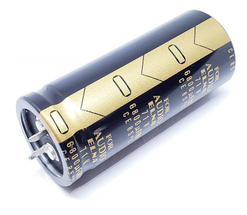 Capacitor Audio 6800uf 71v 6800 Uf 71 V 60x25mm 0
