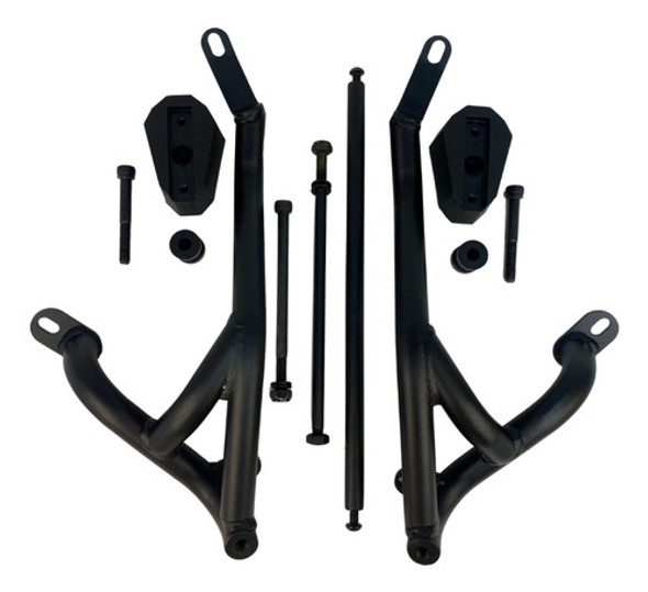 Defensa Lateral Con Slider Honda Cb 300 Twister 2023 Ira 0