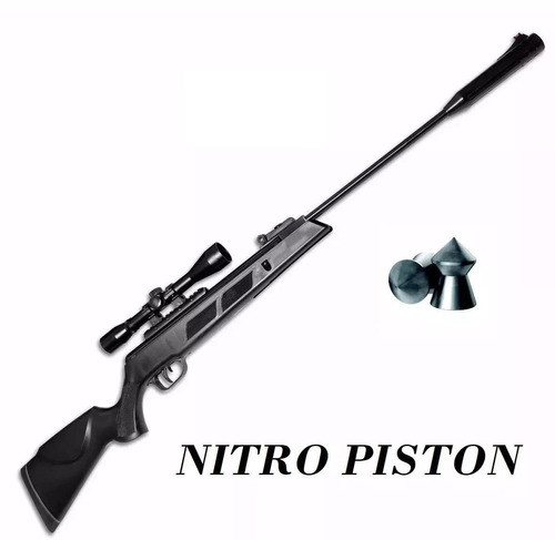 Rifle Artemis Nitro Piston Sr1000sb + Mira 4x32 + Chumbos 0