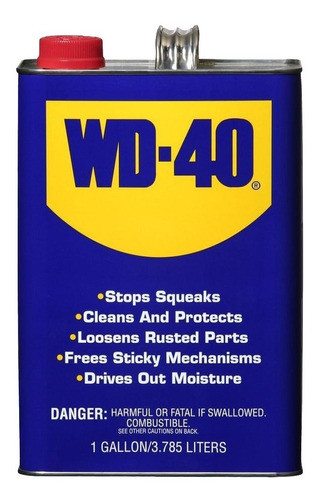Lubricante Aceite Wd-40 Galon 3,785l Aflojatodo V.del Parque 1
