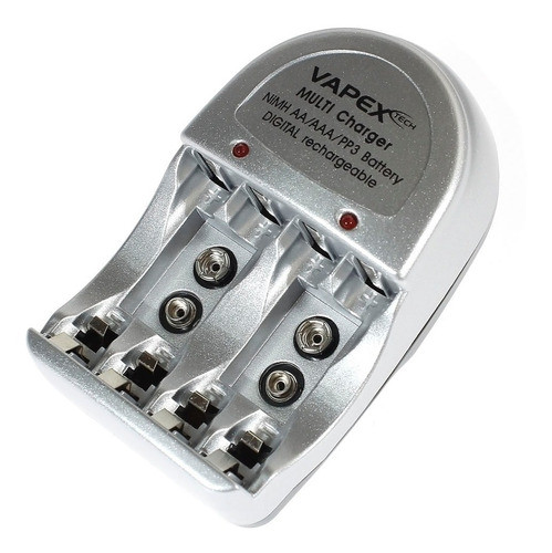 Cargador Bateria 9v, Pila Aa Y Aaa Recargable 220v 0