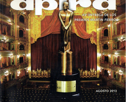 Programa Aptra 43° Entrega De Los Premios Martín Fierro 2013 0