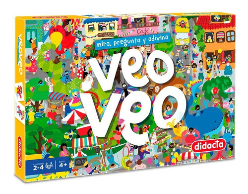 Juego De Mesa Veo Veo - Didacta Cadaques Kids 0