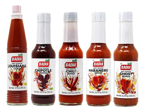 Badia Combo Salsas Picante X 5 Variedades Origen Usa 0