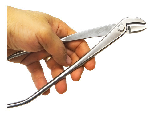 Pinza De Jin Pulida Dingmu Curva 210mm Acero Inoxidable 0