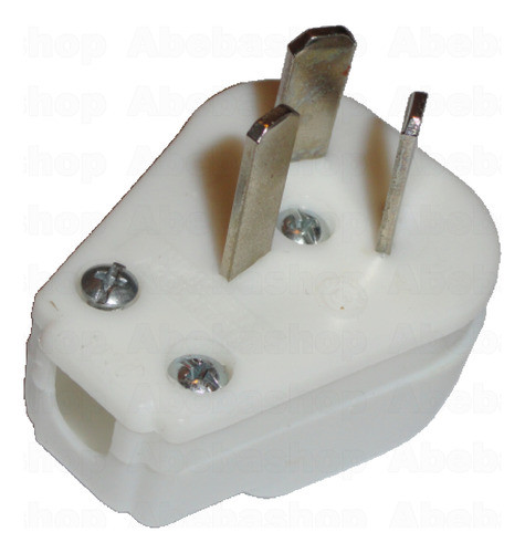 Pack 9x Conector 220v Macho 3 Planas Patas Enchufe Toma Co-p 0