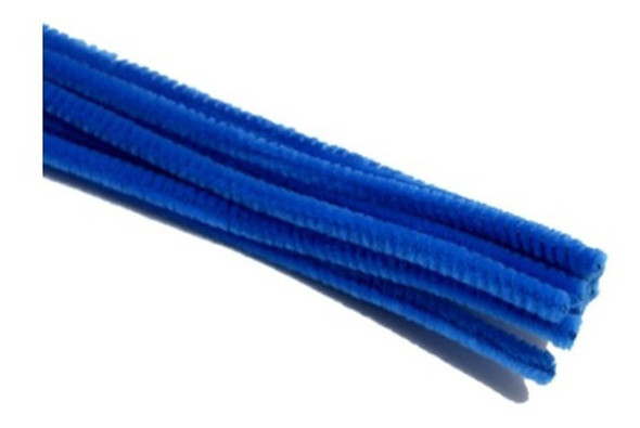 10 Limpia Pipas Color Azul Turquesa 30 Cm 1