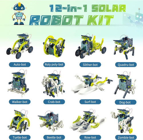 Kit De Robot Solar Diy Para Niños De 8-1 Educativos 1