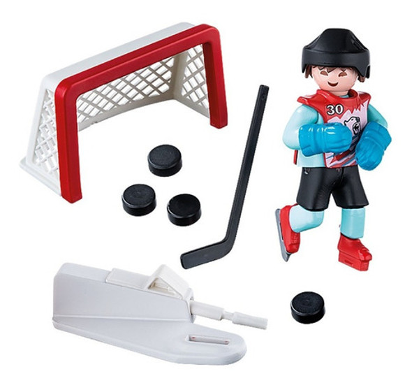 Muñeco Playmobil Jugador De Hockey Sobre Hielo - 5383 1