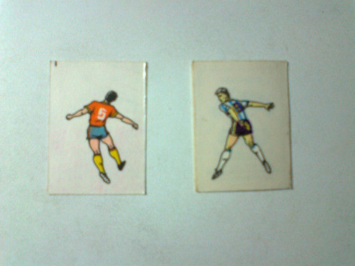 2 Figuritas Autoadhesivas,pernigotti, Album Jugadores 0