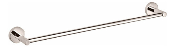 Toallero Barral 60cm Terminacion Brush Nickel Serie Roma 0