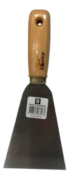 Espátula Mango De Madera Para Enduir N 9 Acero Pintor - Mm 1 Espátula Mango De Madera Para Enduir N 9 Acero Pintor - Mm 1