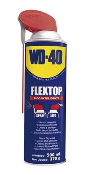 3 Pç Wd-40 Spray Lubrif. Multiuso Desengripa Lubrifica 500ml 0